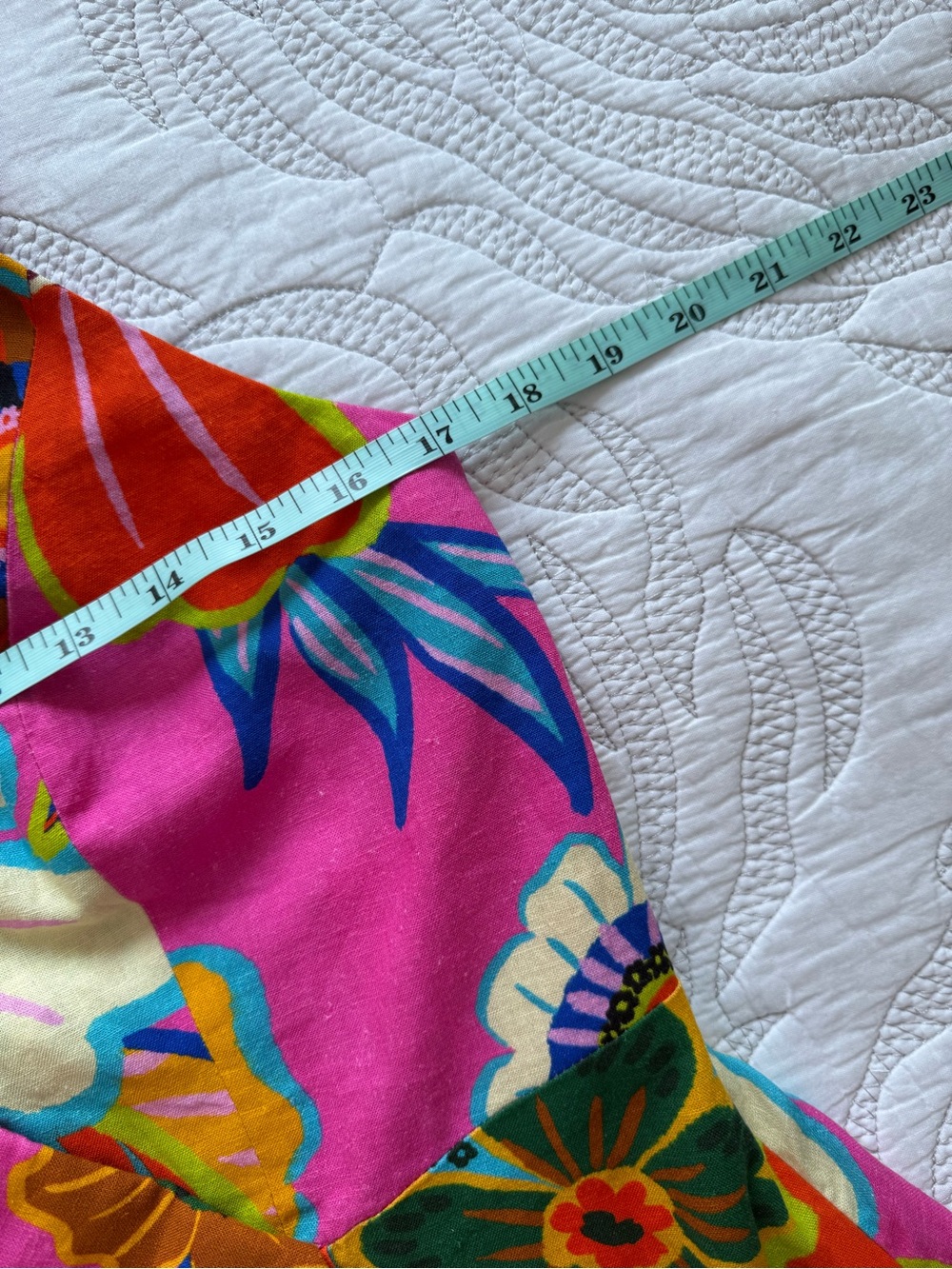 NWT - Farm Rio - Garden Mini Dress - Pink/Rose - Picture 13 of 14